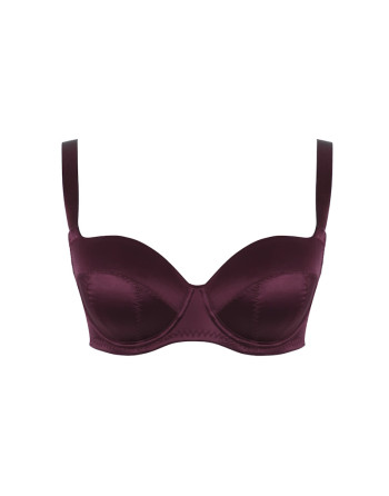 Panache Grace Soutien-Gorge Balconnet Moulé Grandes Tailles De Bonnets D à K / T. EU65 à 90 - Bordeaux - 11071