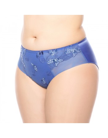 ulla dessous carla slip bleu jacynthe