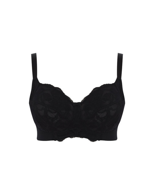 Panache Rocha Soutien-Gorge Sans Armatures Grandes Tailles De Bonnets D à M / T. 60 à 90 - Noir - 10345