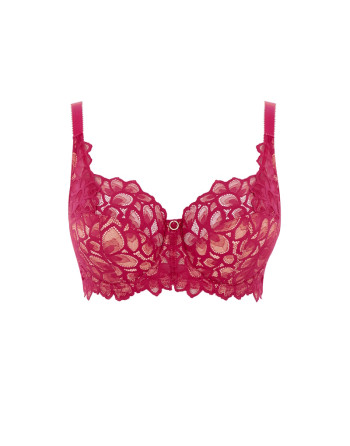 Panache Allure Volle Volle Cup BH Grote Cupmaten D Tot M / T. EU65 tot 90 - Raspberry - 10755