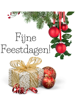 Cadeaubon Majouline - Fijne Feestdagen