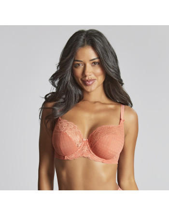 Panache Envy Volle Cup BH Grote Cupmaten D Tot O / T. EU60 Tot 90 - Terracotta  - 7285A